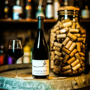 Côtes-du-Rhône Le Crêt du Merle – vin rouge du Gard Grenache Syrah