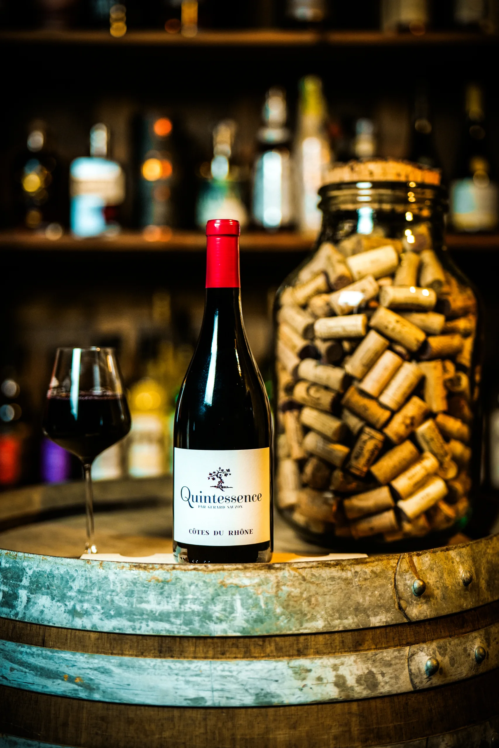Côtes du Rhône Quintessence 2023 bouteille vin rouge Vallée du Rhône