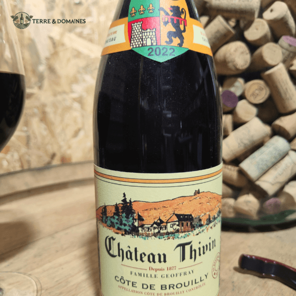 Côtes de Brouilly - Château Thivin « Les 7 chemins » – Image 2