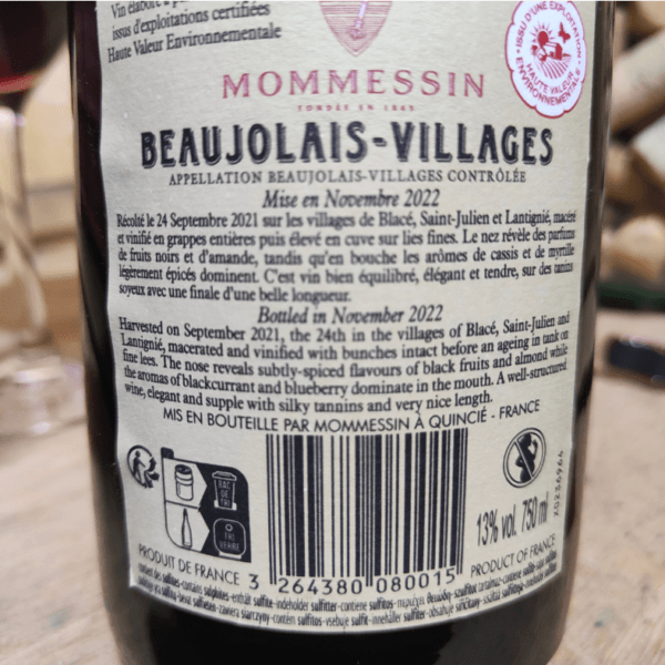 Beaujolais village - Momessin Les grandes mises – Image 2