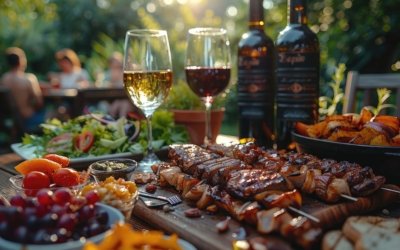 Quel vin boire avec un barbecue ? Les meilleurs accords avec les grillades